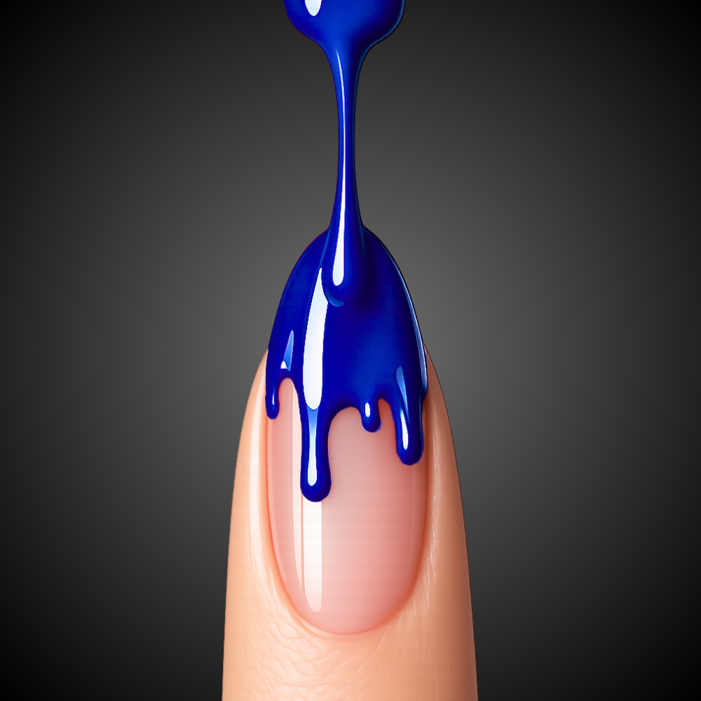 Blue Nails