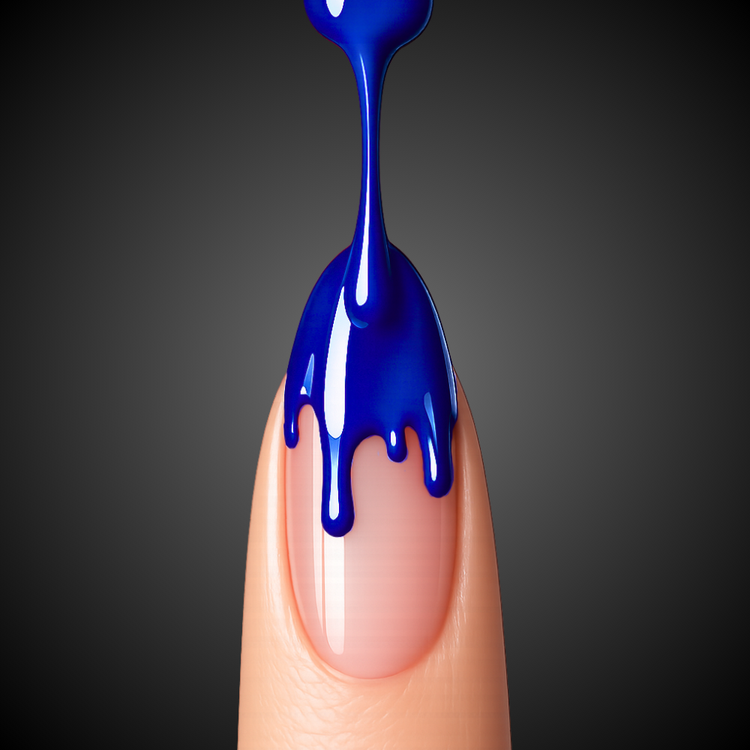 Blue Nails