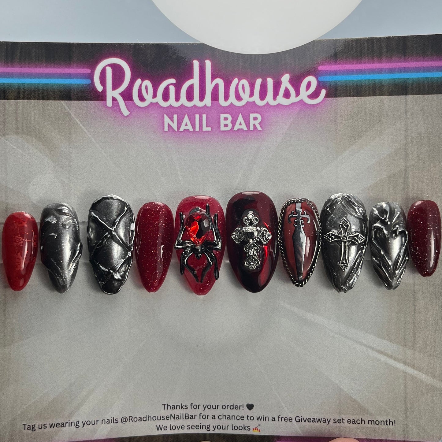 Venom Queen 10pc Press-On Nail Set