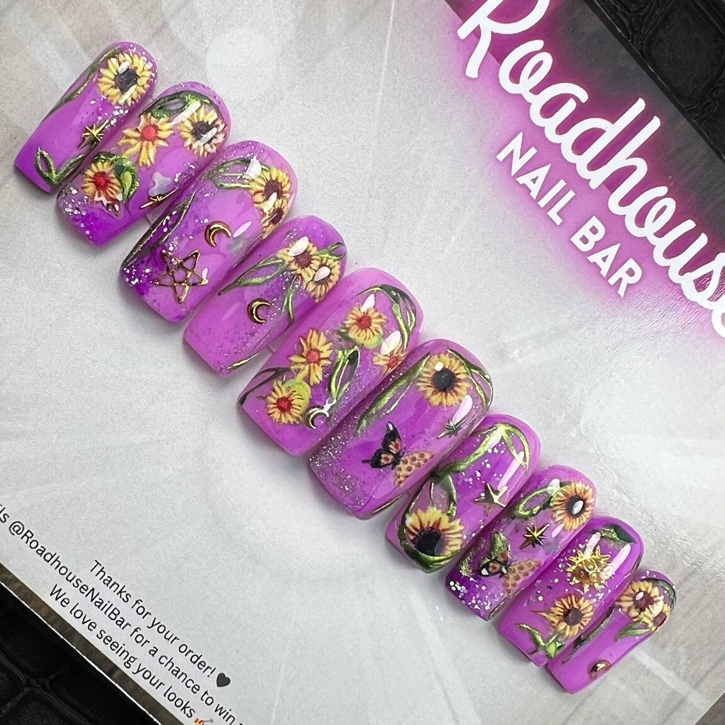 Sunflower Dreams | Dopamine Collection Press-On Nails